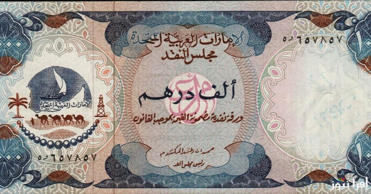“جهز تذكرة دبي” سعر الدرهم الإماراتي مقابل الجنيه المصري في السوق السوداء اليوم الأربعاء 25 سبتمبر 2024 وفي البنوك المصرية