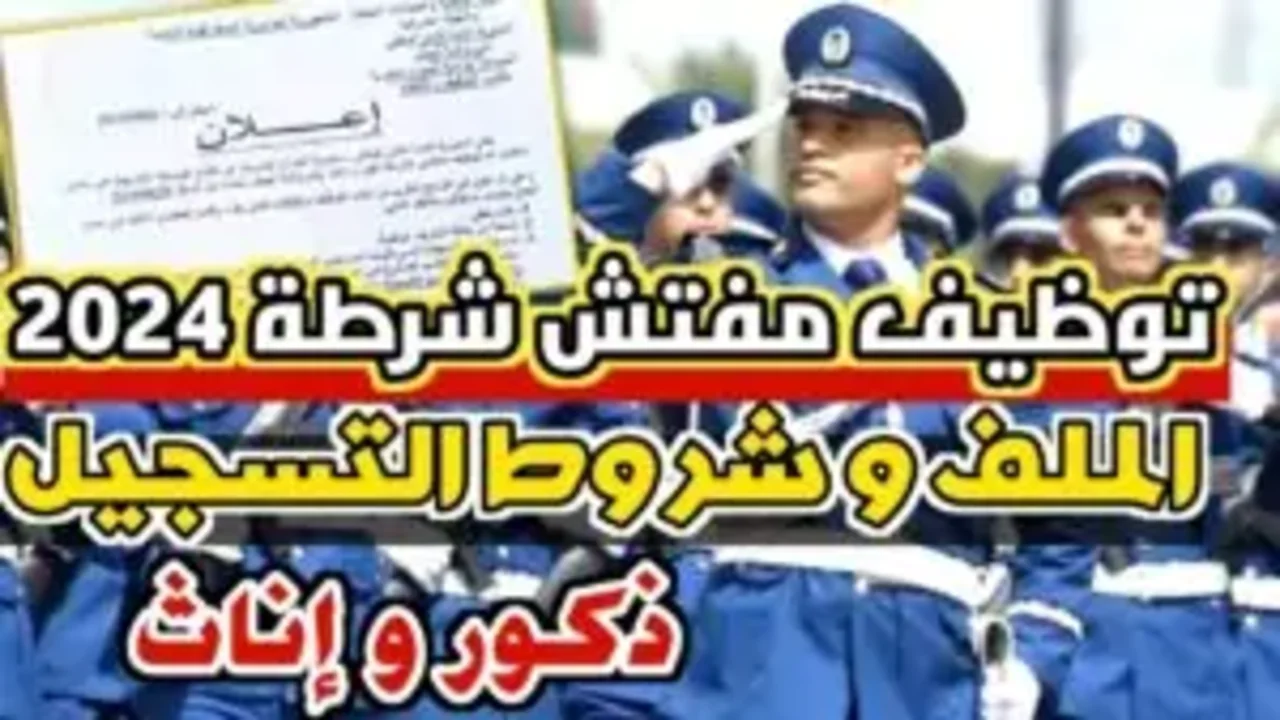 “استعد من الان” مسابقة توظيف مفتشي الشرطة 2024 | خطوات التسجيل في مسابقة مفتشي الشرطة 2024/2025 بالجزائر عبر الموقع الرسمي