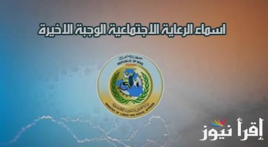 منصة مظلتي .. خطوات الاستعلام عن اسماء الرعاية الاجتماعية الوجبة الأخيرة 2025 بالعراق عبر الرابط الرسمي spa.gov.iq