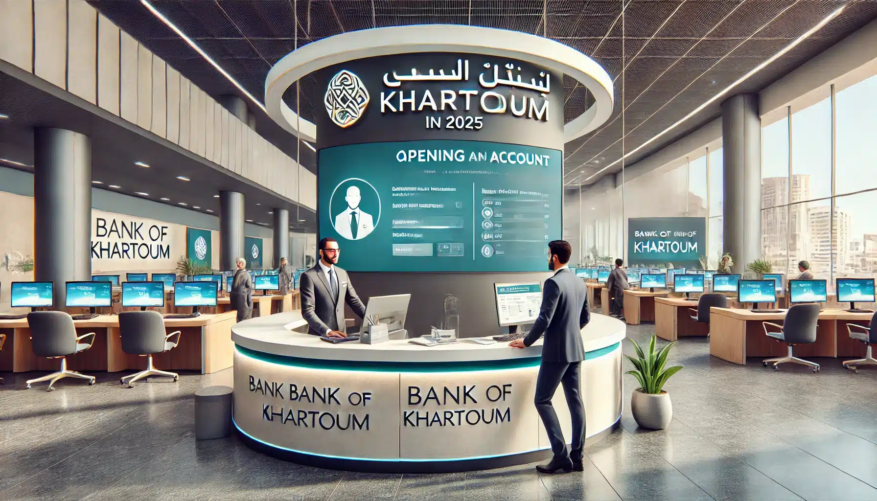 تعرف علي رابط فتح حساب بنك الخرطوم اون لاين 2025 bankofkhartoum والشروط اللازمة لفتح حساب توفير