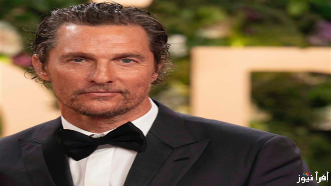 من هو ماثيو ماكهوني الذي تصدر التريند بسبب هنا الزاهد في حفل جوي اورد وأبرز أعماله؟