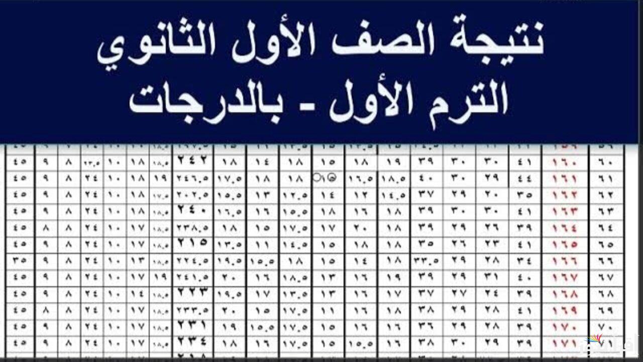 ‎1 ثانوي .. نتيجة الصف الأول الثانوي برقم الجلوس والاسم 2025 من خلال natiga-4dk.net