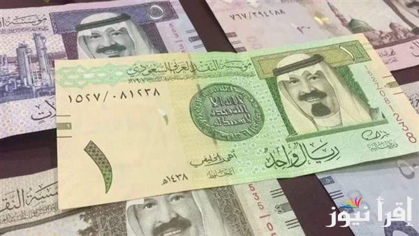 سعر الريال السعودي مقابل الجنيه المصري اليوم الأحد 23 مارس 2025 واستقرار الأسعار بالبنوك