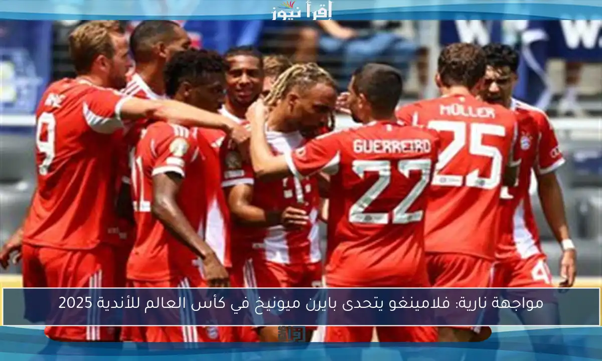 مواجهة نارية: فلامينغو يتحدى بايرن ميونيخ في كأس العالم للأندية 2025