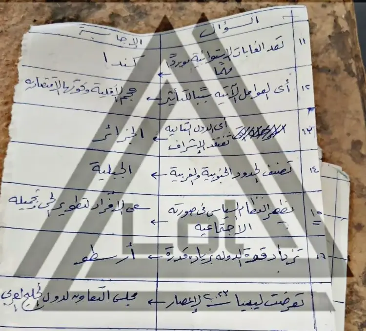 حل امتحان الجغرافيا pdf .. نموذج اجابة امتحان الجغرافيا للثانوية العامة 2025 وتوزيع الدرجات ” راجع حلك الأن “