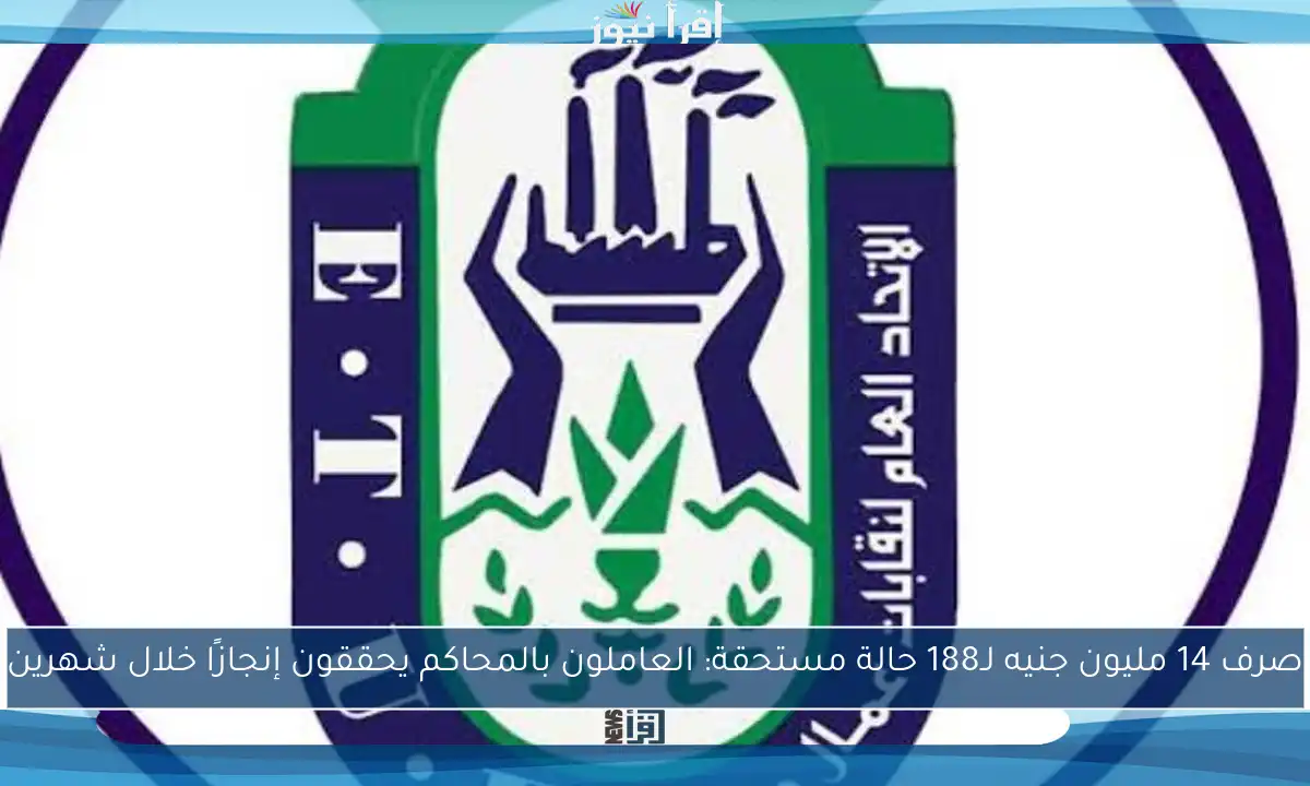 صرف 14 مليون جنيه لـ188 حالة مستحقة: العاملون بالمحاكم يحققون إنجازًا خلال شهرين